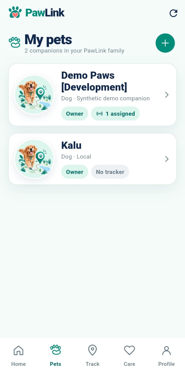 My pets list